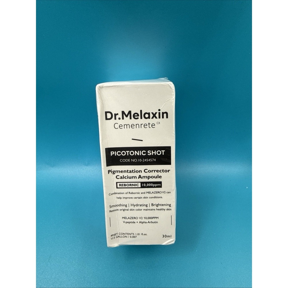 Dr. Melaxin Cemenrete Picotonic Shot Pigmentation Corrector Calcium Ampoule 30ml